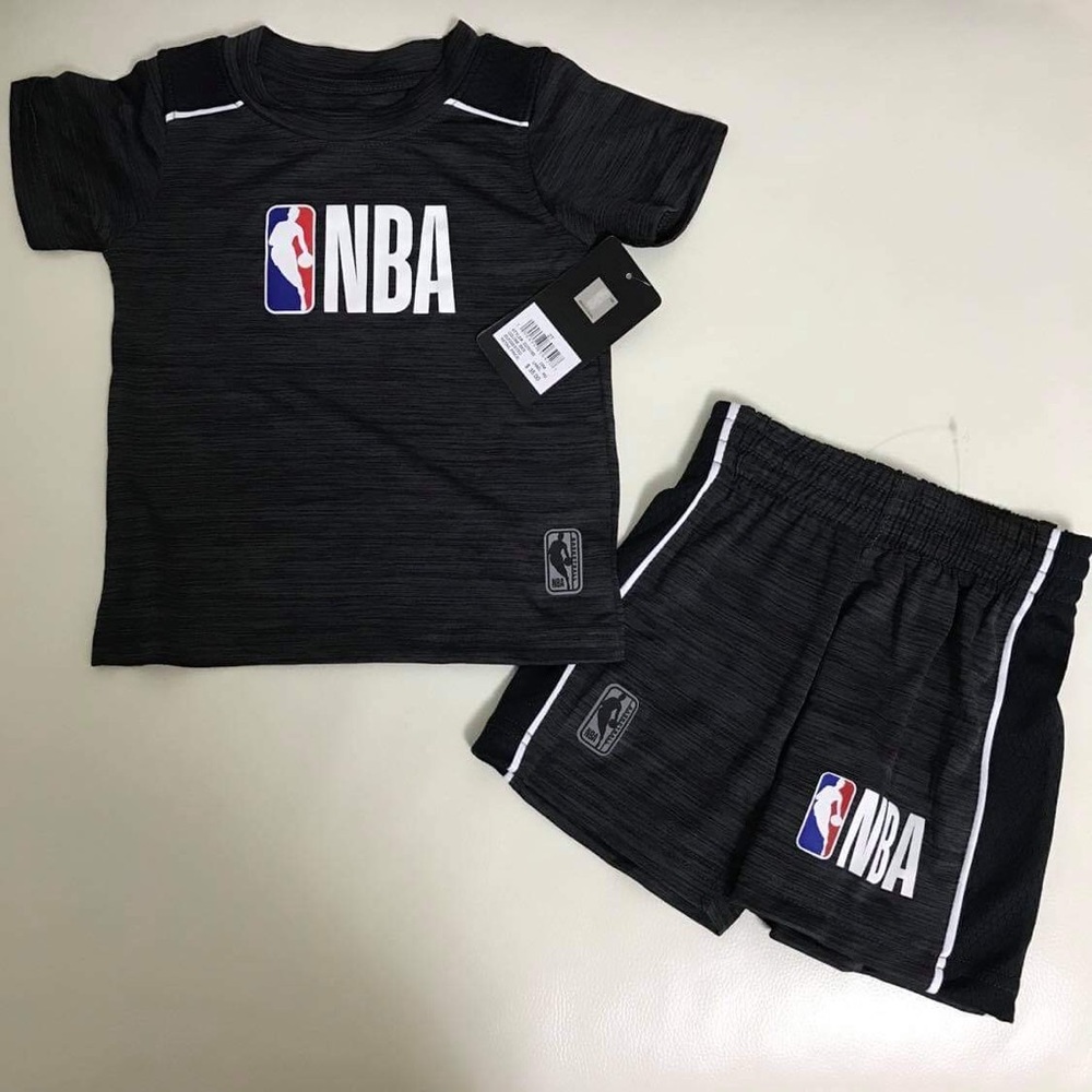 NBA boy performance shorts set